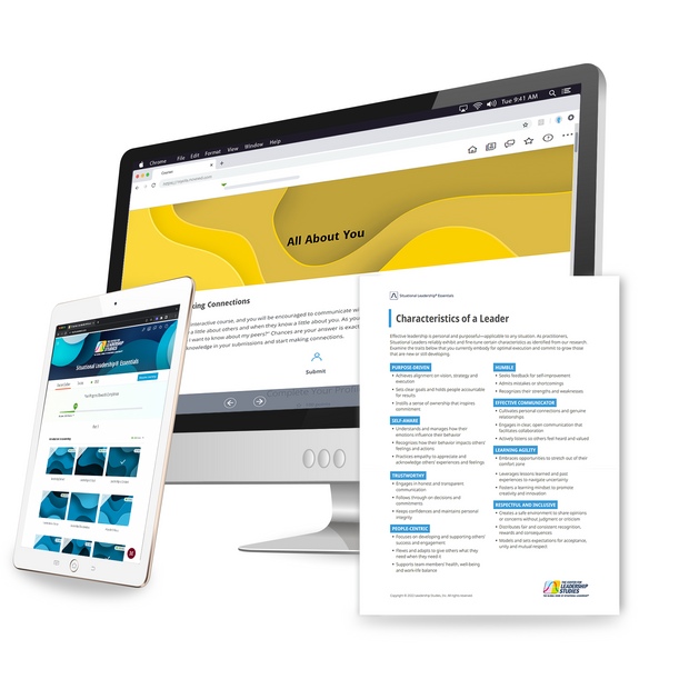 <b>New Flagship!</b> <i>Situational Leadership<sup>®</sup> Essentials</i> <h9>May 12-13, 2025 Virtual</h9>