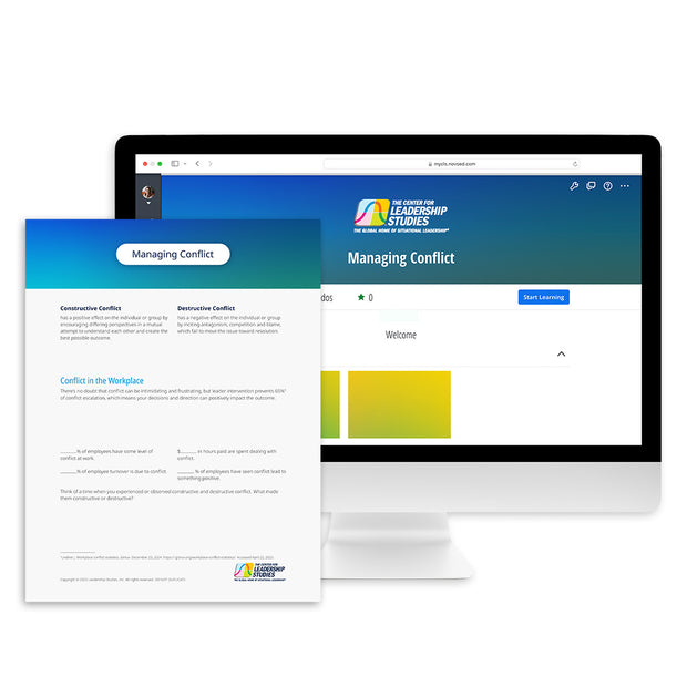 <b>New!</b> <i>Managing Conflict</i> <h9>December 4, 2025 Virtual</h9>